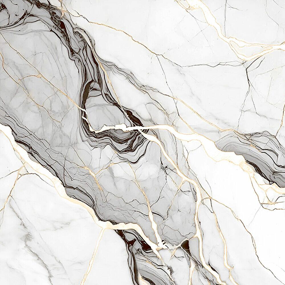 Piso Cerâmico Bianco Supreme Marmorizado Retificado Polido 82x82cm Ilhabella