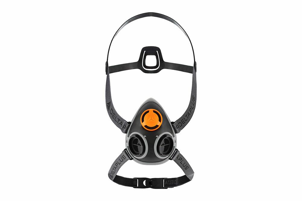 Respirador Semi Facial Jupiter M/g Preto Delta Plus Brasil