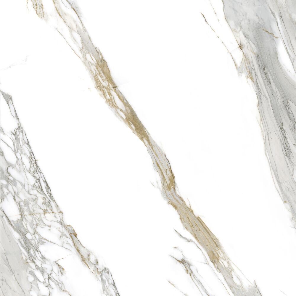 Porcelanato Calacata Oro Lux Retificado Polido 80x80cm Biancogres