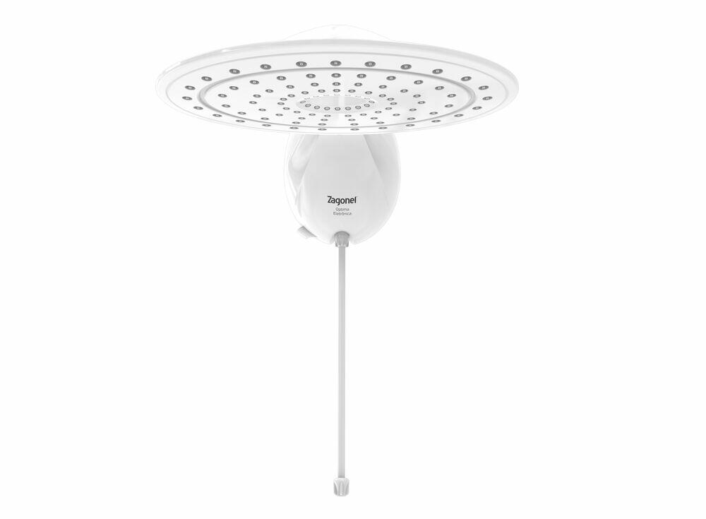 Chuveiro Eletrônico Ducha Optima Branco Zagonel