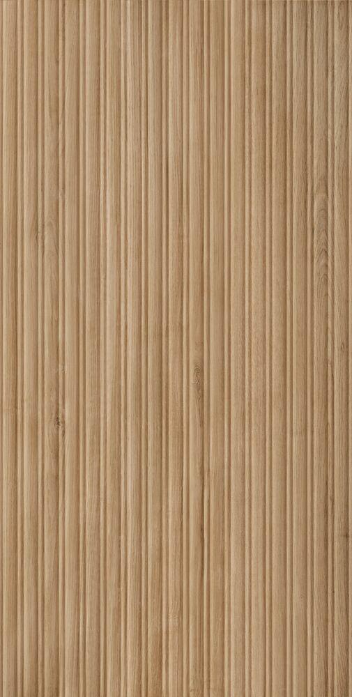 Revestimento Parede Aris Carvalho Natural Retificado Relevo 45x90cm Biancogres