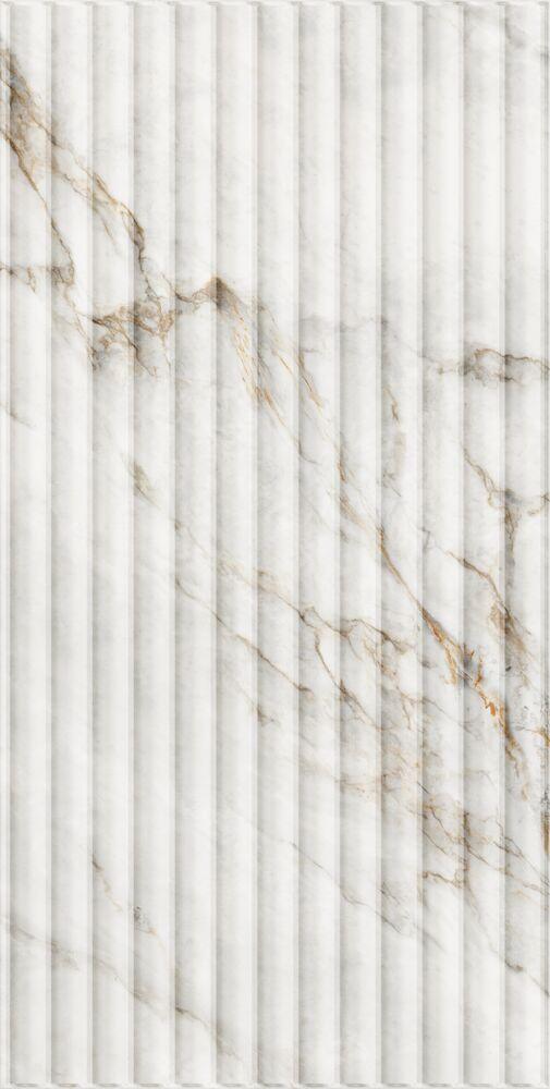 Revestimento de Parede 45cm x 90cm Canel Marmo Perla Ret Extra Biancogres