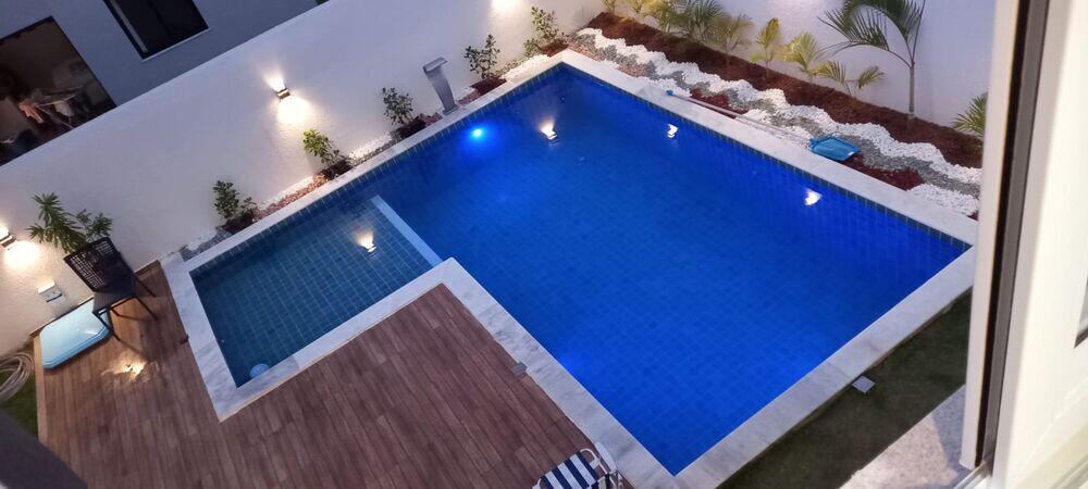 Revestimento Samoa Bright Azul Bold Brilhante 10x10cm Strufaldi
