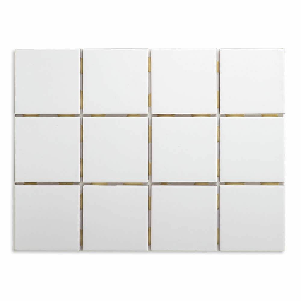 Revestimento Parede White Bold Brilhante 10x10cm Strufaldi