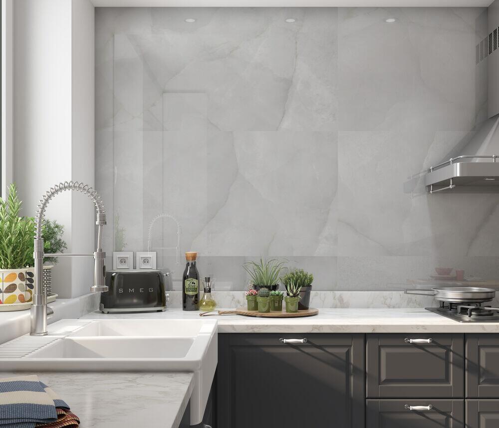 Porcelanato Vênus Retificado Polido 56x113cm Savane