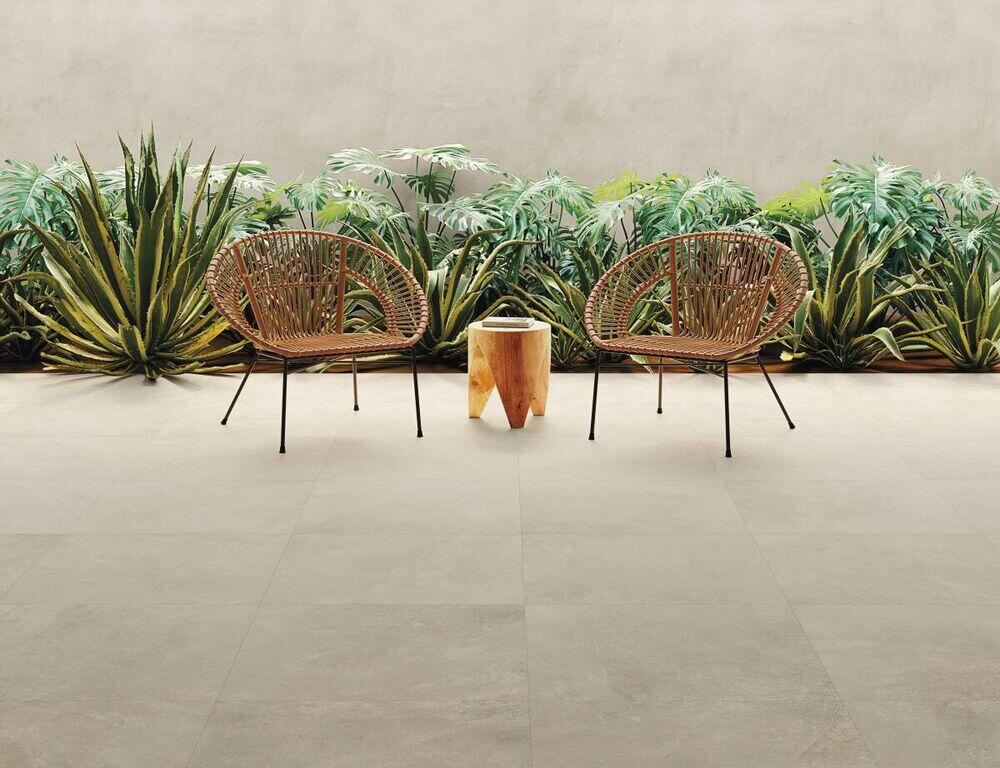 Porcelanato Ipanema Sandy Beach Branco Retificado Externo 80x80cm Classe C Portobello