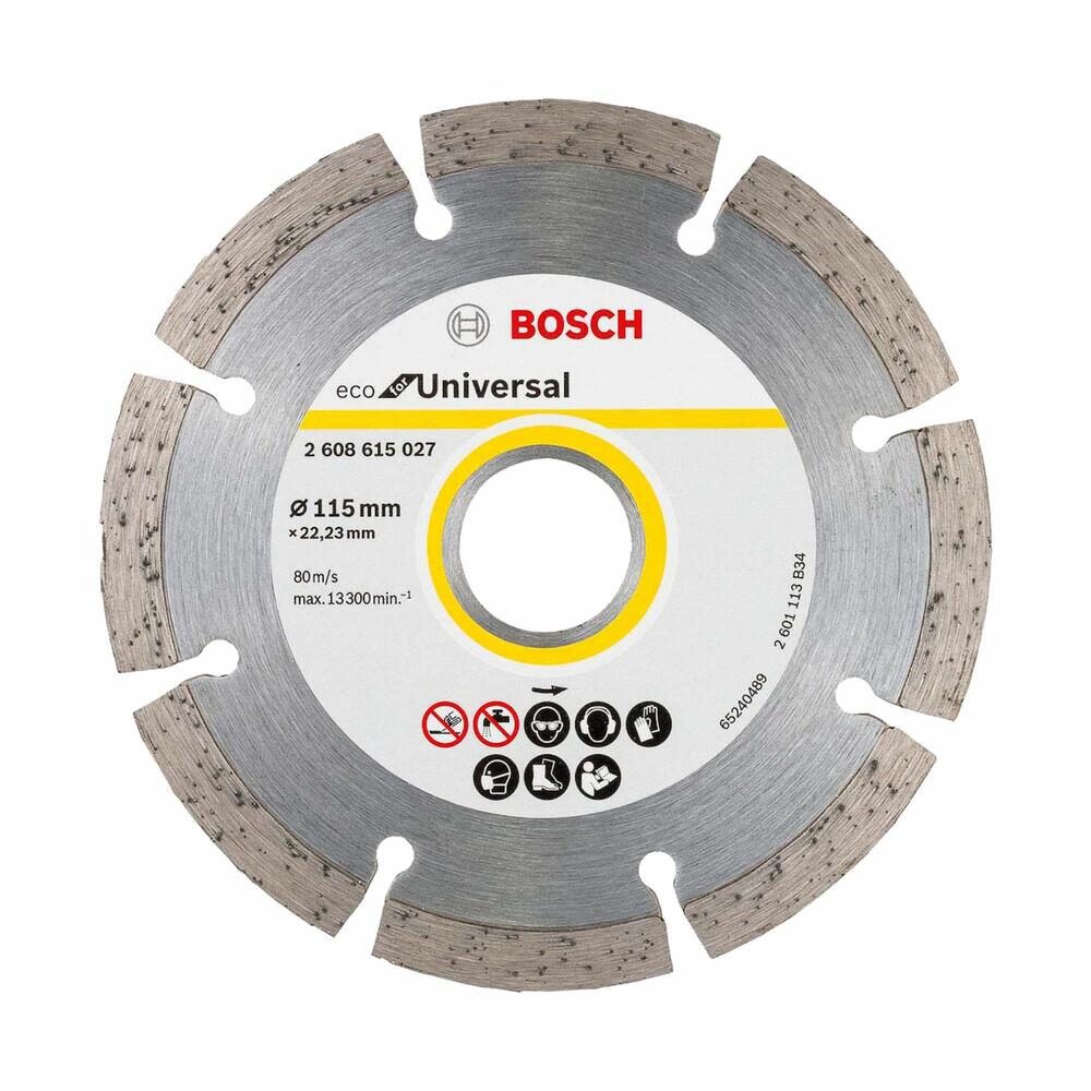 Disco Diamantado Segmentado Eco For Universal Prata 115mm Bosch