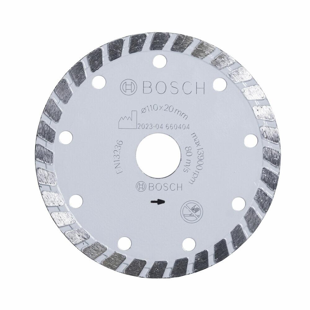 Disco Diamantado Turbo 110mm Turbo Cinza Bosch