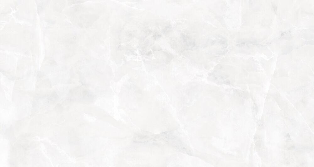 Piso Cerâmico Cristallo Branco Cinza  Retificado Polido 61x116cm Ilhabella