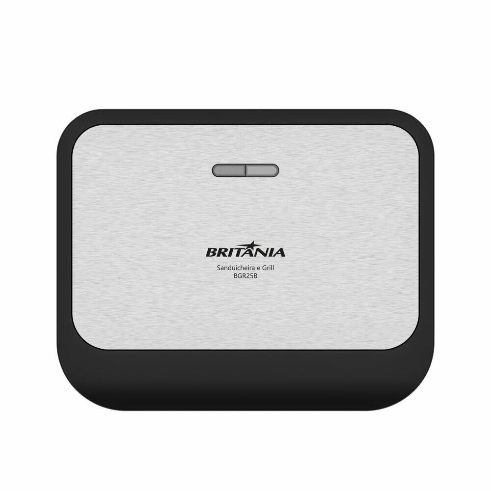 Sanduicheira 750W BGR25B Preto Inox Britânia
