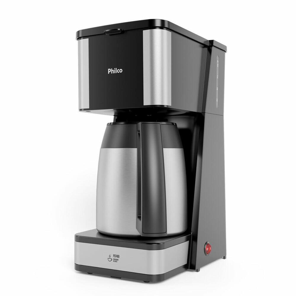 Cafeteira 950W 40CAF PCF40D Jarra Térmica Preto Inox Philco