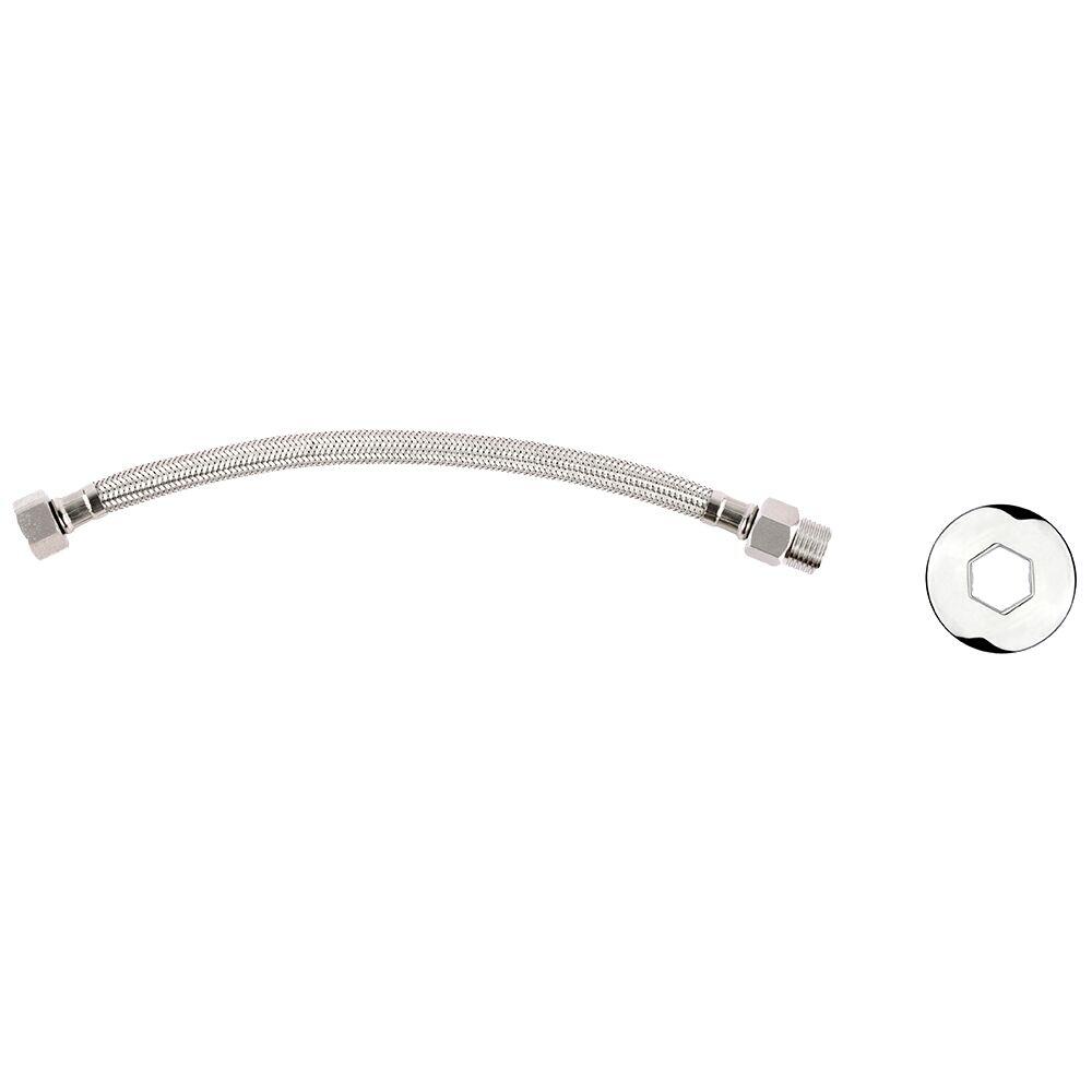 Engate Flexivel 40cm Standard Cromado Jackwal