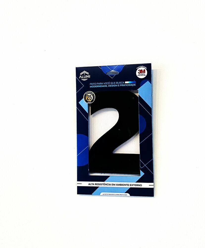 NUMERO RESIDENCIA 13CM ACM 2 PRETO .
