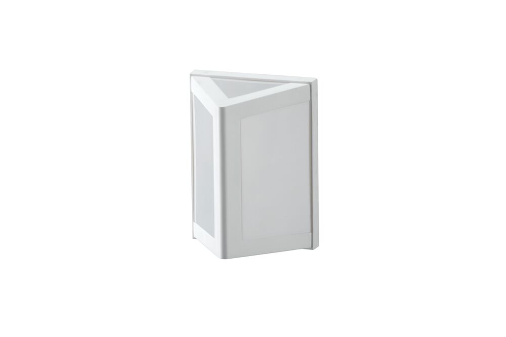 Arandela 1 Lampada E27 Branco Bivolt Vitralux