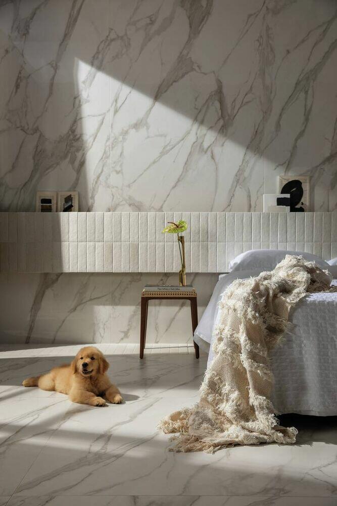 Porcelanato Bianco Di Lucca Retificado Natural 120x120 Portobello