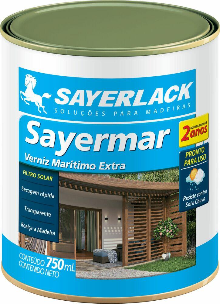 Verniz 3,6L Sayermar Transparente Brilhante Sayerlack