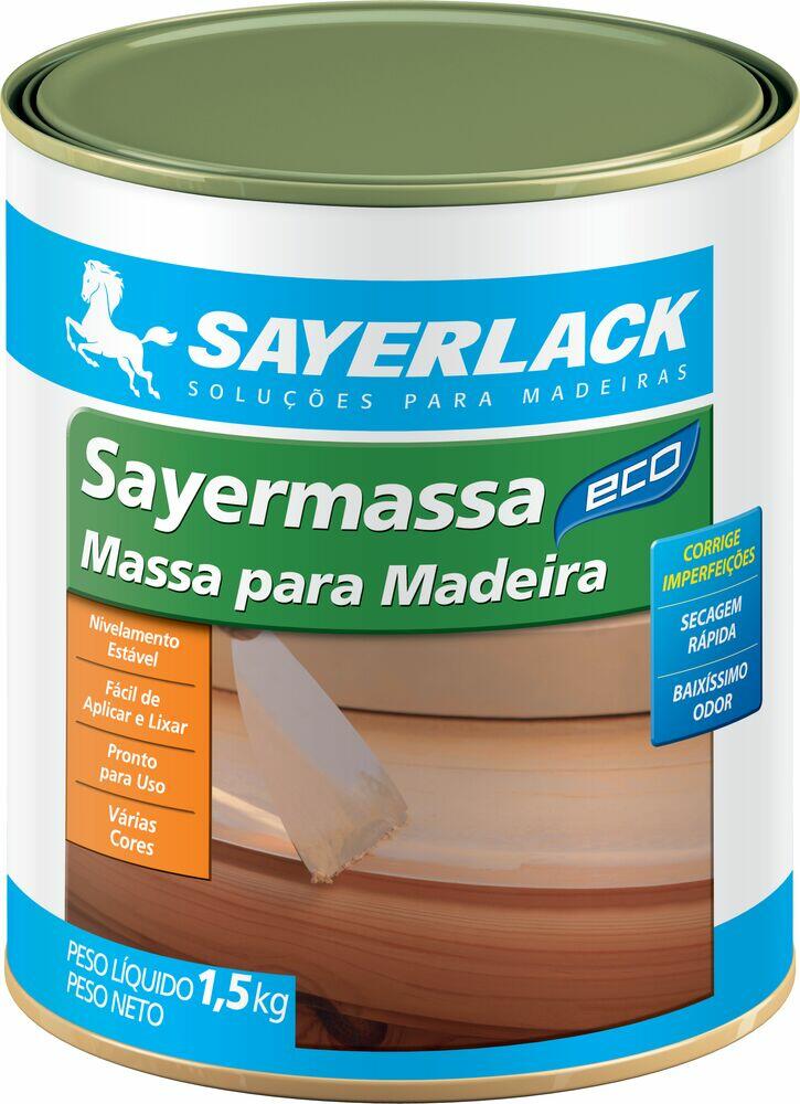 Massa 1,6kg Sayermassa Imbuia/Tabaco Sayerlack