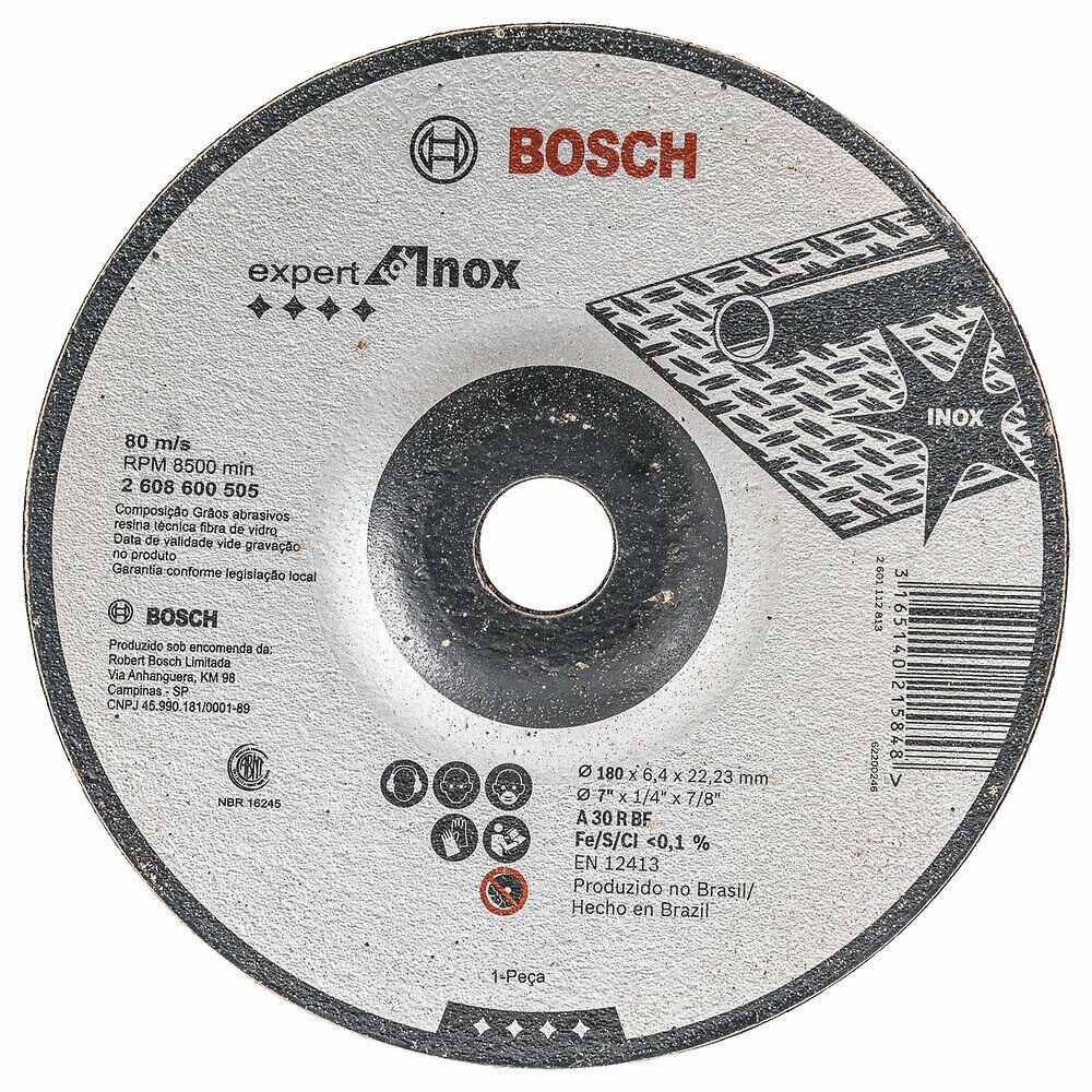 Disco de Desbaste GR30 Furo 22 180x6,4mm Bosch