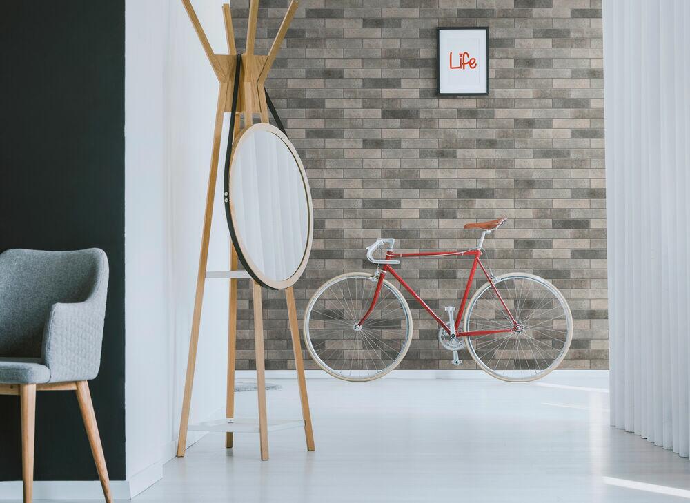 Revestimento Parede Siena Cinza Bold Esmaltado 6,5x25,6 Málaga