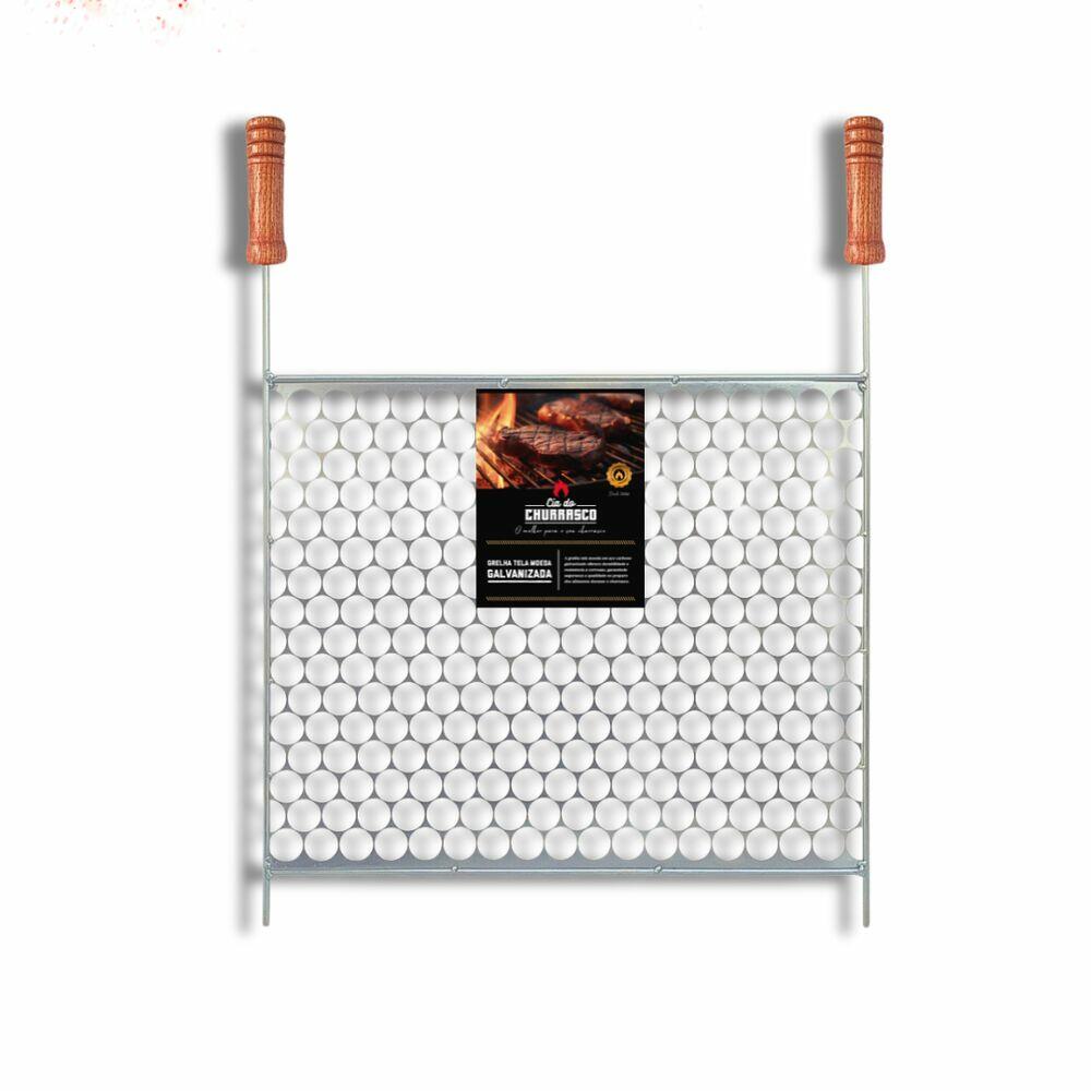 Grelha Para Churrasco 40x50cm Moeda Cia Do Churrasco