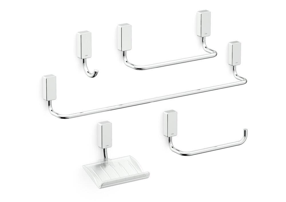 Kit de Acessórios 5pcs One Cromado Celite
