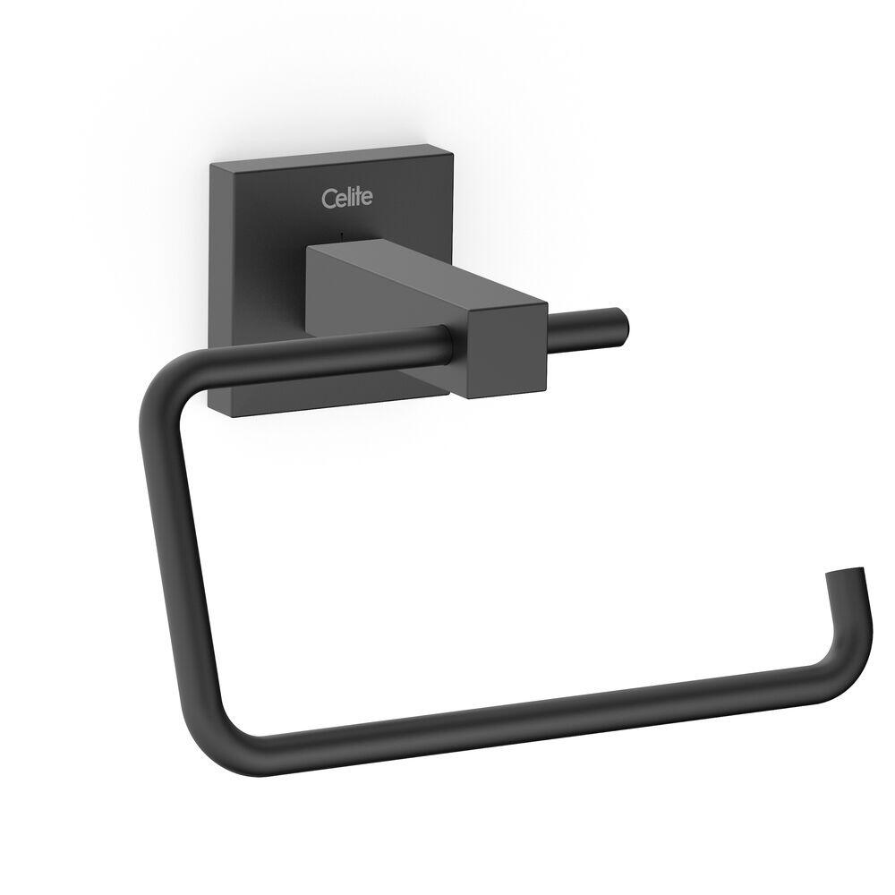 Papeleira New Elite Preto Matte Celite