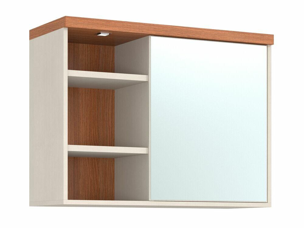 Espelheira MDF/MDP 80cm Verona Cinamomo C-Linea