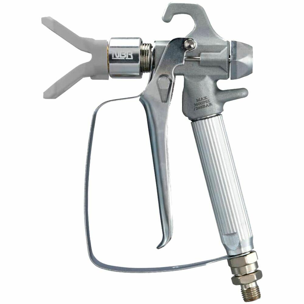 Pistola para Airless NBR Slim Cinza Nauber Máquinas