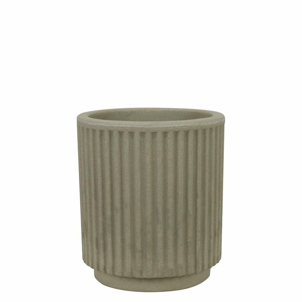 Vaso Plastico 20x23cm Sp27 Camurca Vasart