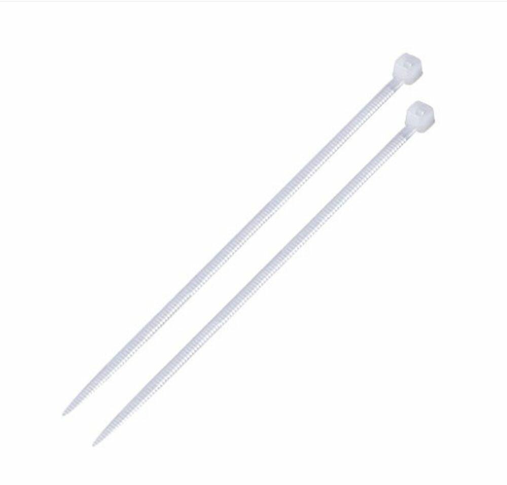 Abraçadeira 2,5x100mm Nylon Natural 100 Peças Bemfixa