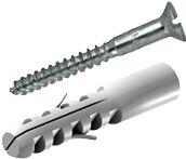 Bucha para Concreto com Parafuso Bemfixa 4mm 10 Peças 3200