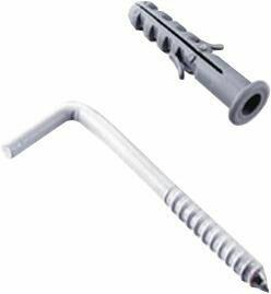 Escápula para Concreto 4,4x70mm Branca 4 Peças Bemfixa
