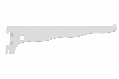 Suporte para Prateleira Aço Prat-K 30cm Trilho Simples Branco