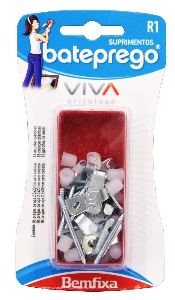 Kit Suprimentos para Bateprego Bemfixa R1 66 Peças