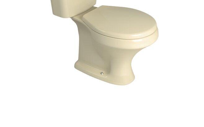 Vaso Sanitário Com Caixa Acoplado Ravena 6l Creme Deca