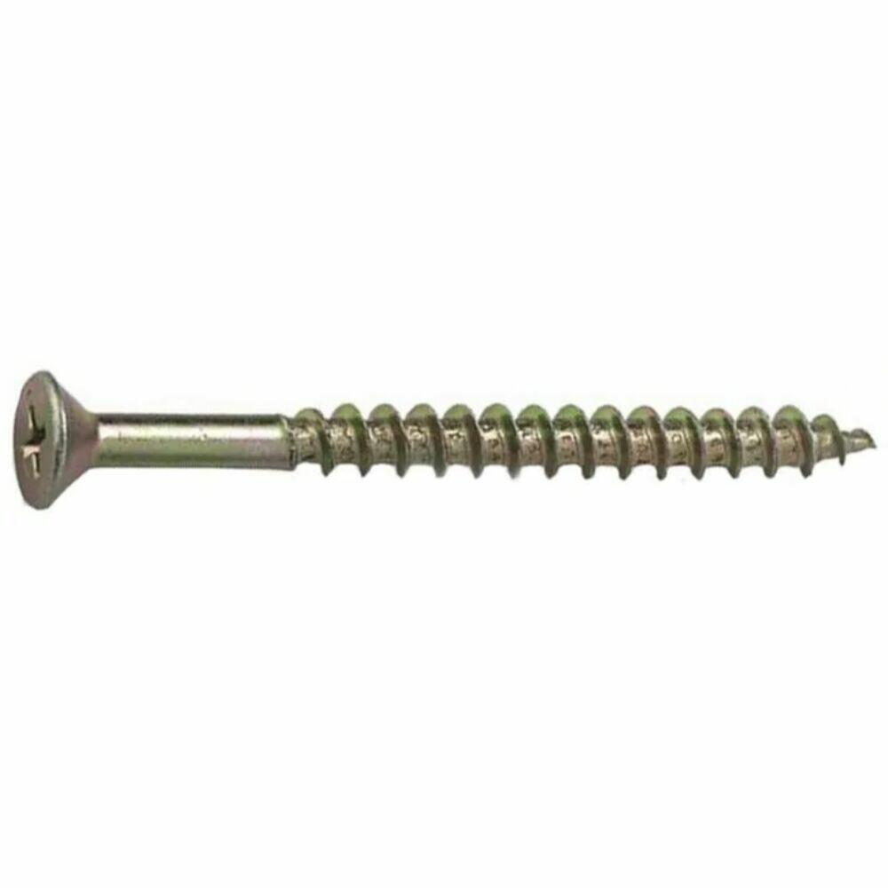 Parafuso de Ferro para Madeira Bemfixa 4x40mm Cabeça Chata 10 Peças