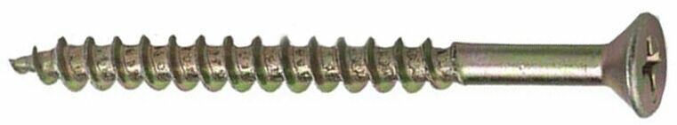 Parafuso de Ferro com Bucha Bemfixa 4,5x40mm Cabeça Chata 10 Peças 2315