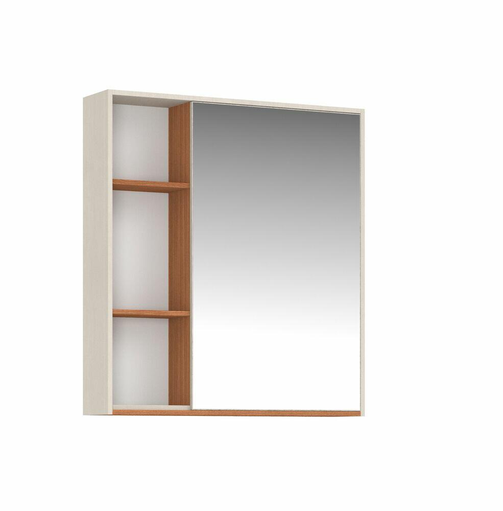 Espelheira para Banheiro MDF/MDP Ventana Cinamo/Dust 60cm C-Linea