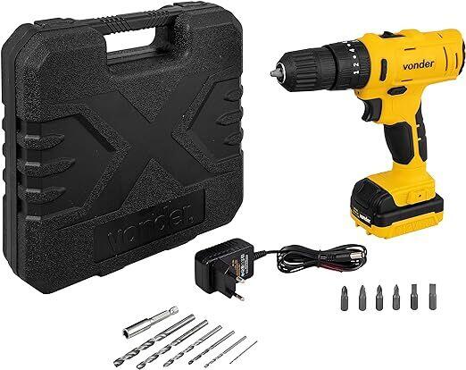 Furadeira Parafusadeira Impacto à bateria PFV120I Bivolt 3/8