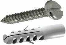 Bucha para Concreto com Parafuso Bemfixa 10mm 4 Peças 3105