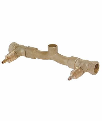 Base para Misturador Duplocomando Rosca para Banheira ou Chuveiro Docol 3/4