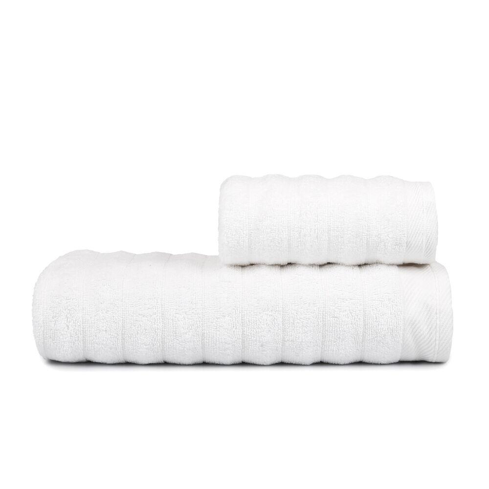Jogo de Toalhas 2 Peças Aura Off White Atlântica