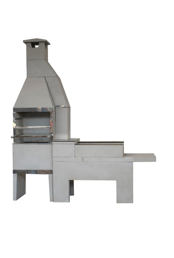 Churrasqueira Dupla Com Fogão 65Cm Natural Primus