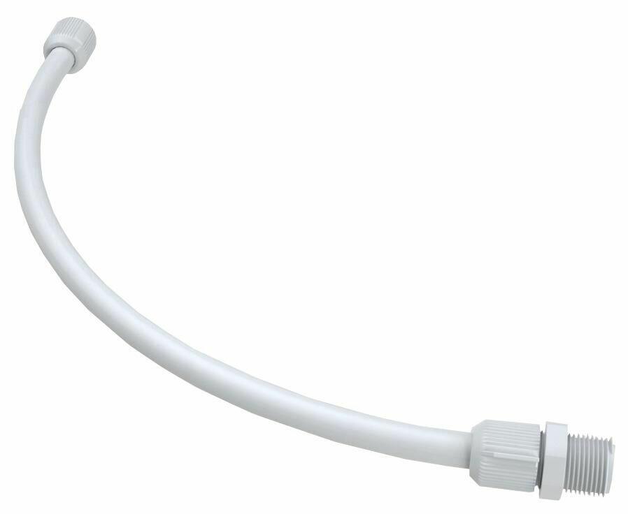 Engate Flexível Tigre 40cm PVC Branco