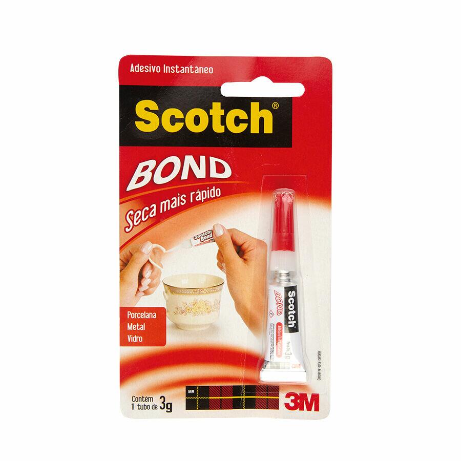 Adesivo Instantâneo Scotch Bond 3g Incolor 3M