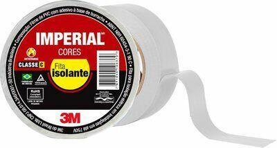 Fita Isolante 3M Imperial 18mmx10m Branca