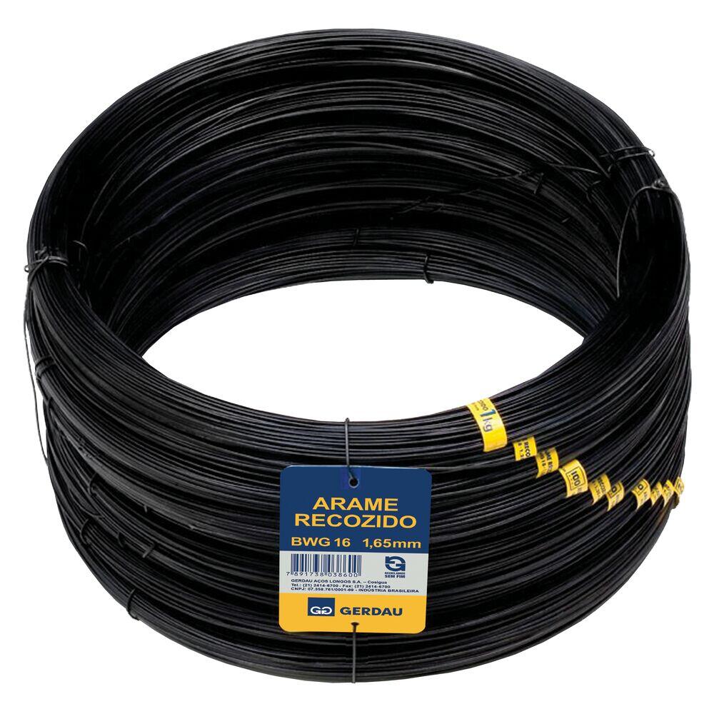 Arame N10 Aço Recozido 1kg Gerdau