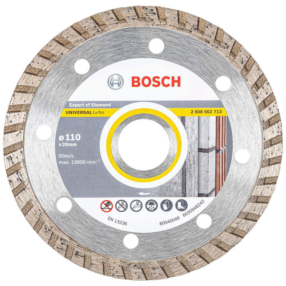 Disco Diamantado Turbo Universal 110mm Bosch