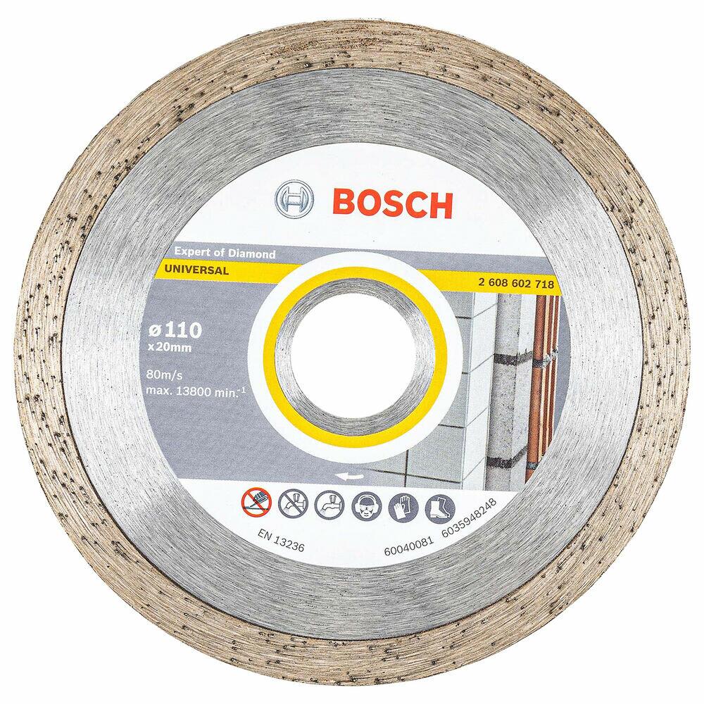 Disco Diamantado Contínuo Universal 110mm Bosch