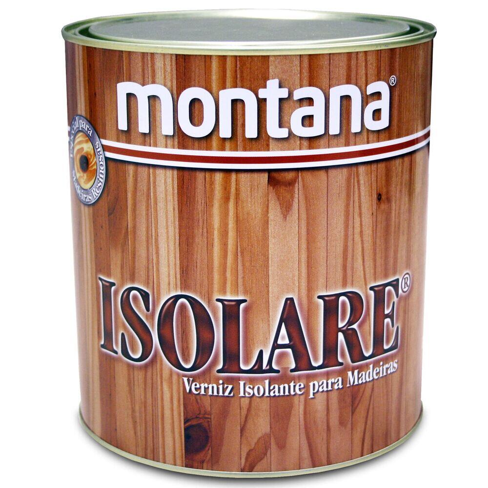 Isolante Preparador Para Madeira Isolare 900ml Incolor Acetinado Montana